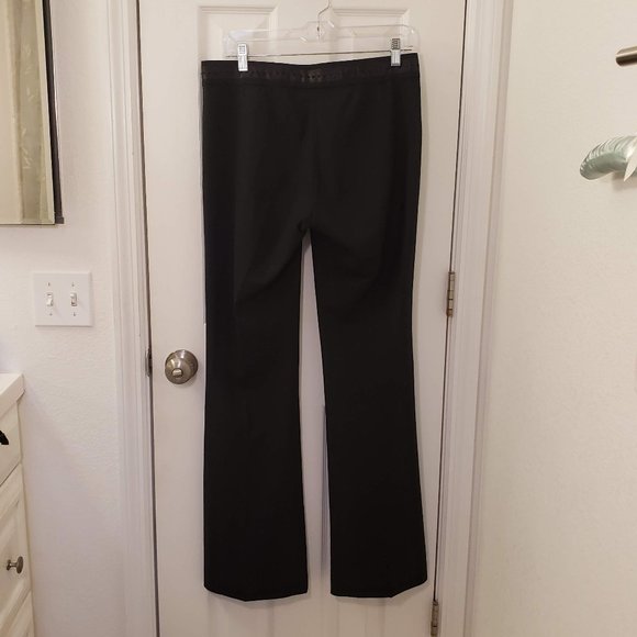 NWOT Theory Tuxedo Pants Studs Rhinestones Black - Picture 8 of 8